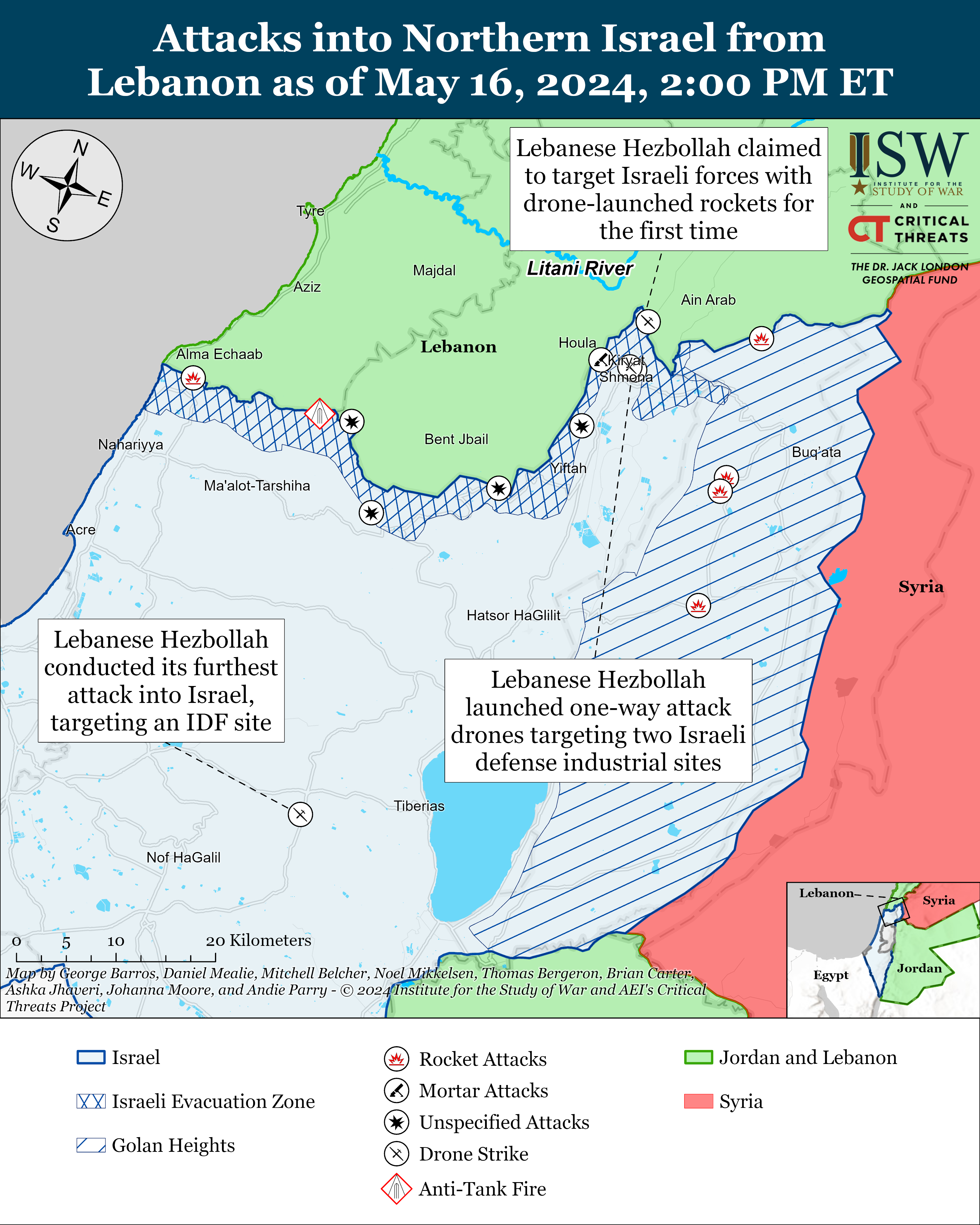 ISW Blog: Iran Update, May 16, 2024